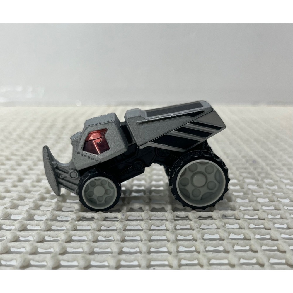 2007 Hot Wheels Ram Slammer Silver & Black McDonald's Stunt‎ Strikers #1/8